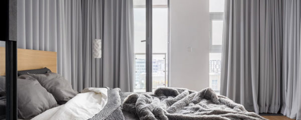 Rideau absorbant